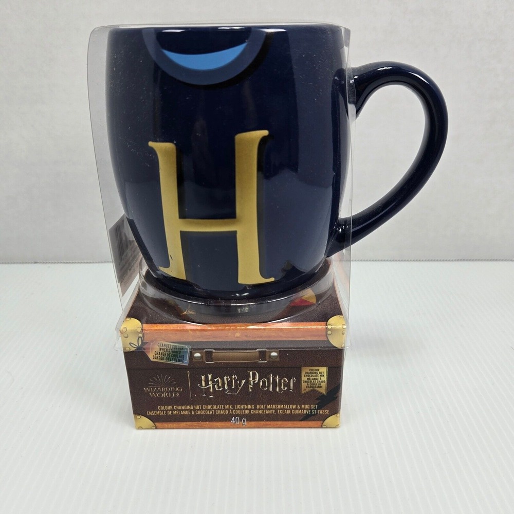 Harry Potter Color Changing Mug‎ Hot Chocolate Mix Lightning Bolt Marshmallow